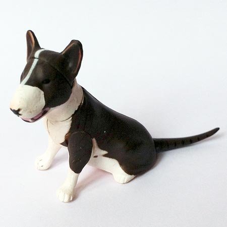 Choco Egg - Pet Animals Series 2 - Bull Terrier Brindle White - Kaiyodo