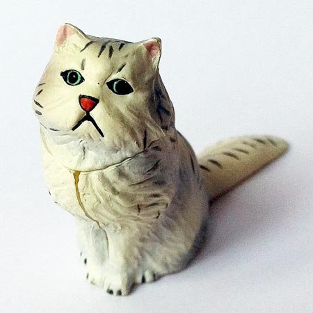 Choco Egg - Pet Animals Series 2 - Persian Chinchilla Silver - Kaiyodo