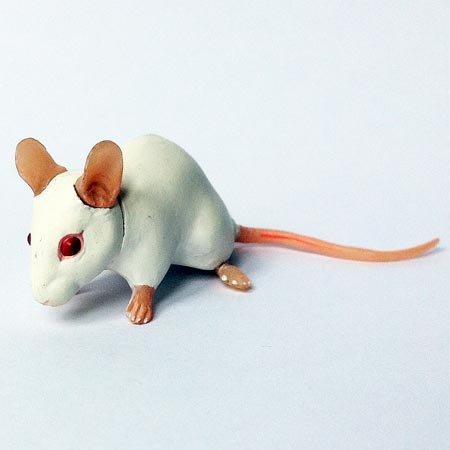 ChocoQ - Pet Animals Series 3 - Mouse White - Kaiyodo