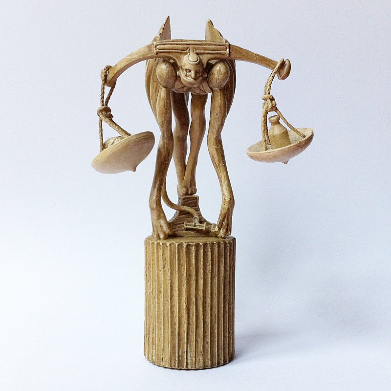 Demon's Chronicle VI Chess Piece - Libra - Yanoman
