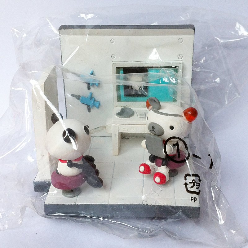 Panda-Z Mini Figure Collection 03 - Medical Bear During Examination - Megahouse
