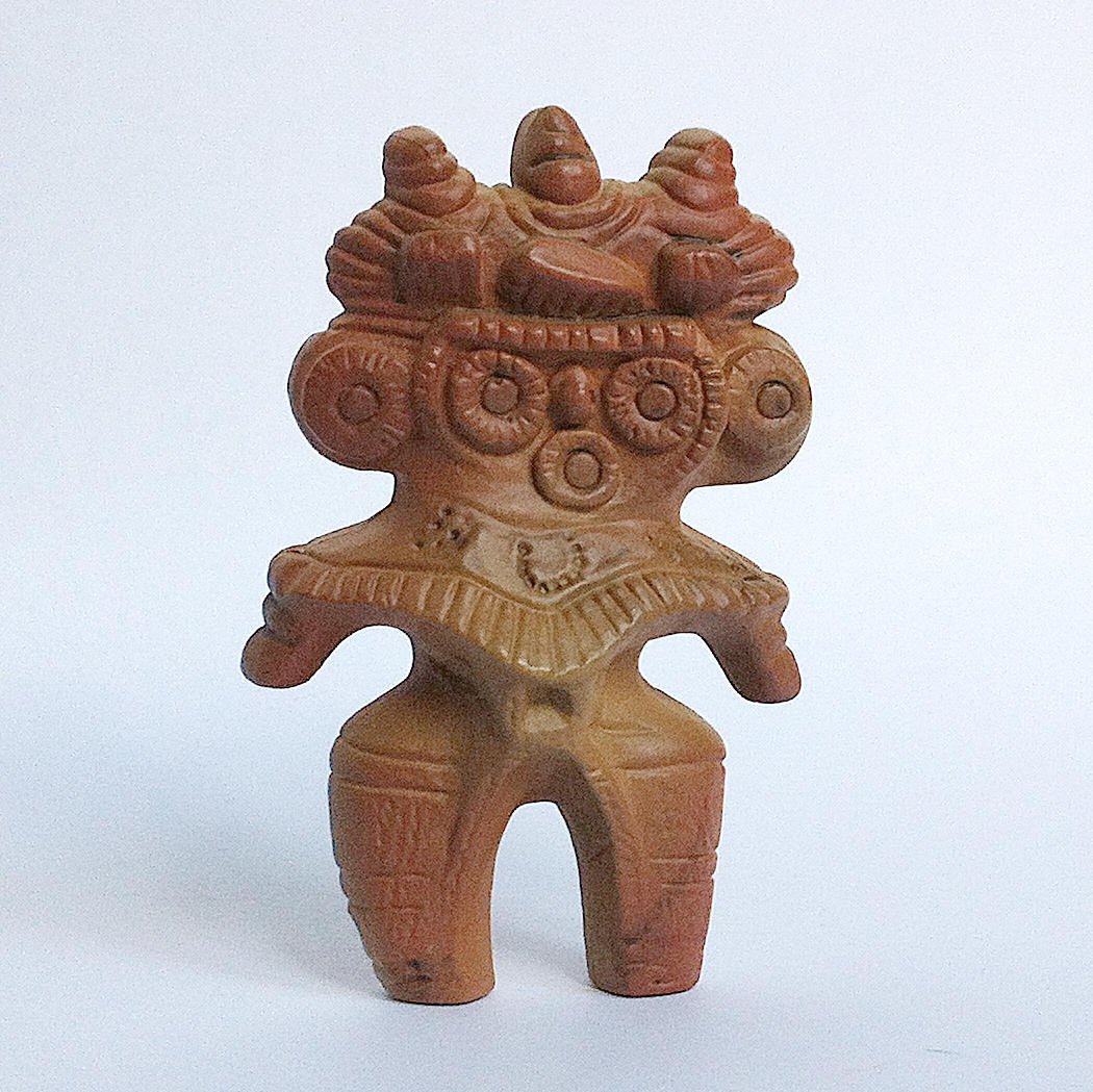 Horned-owl type figurine from History Museum Haniwa & Dog&Aring;&laquo; + Earthenware by Epoch