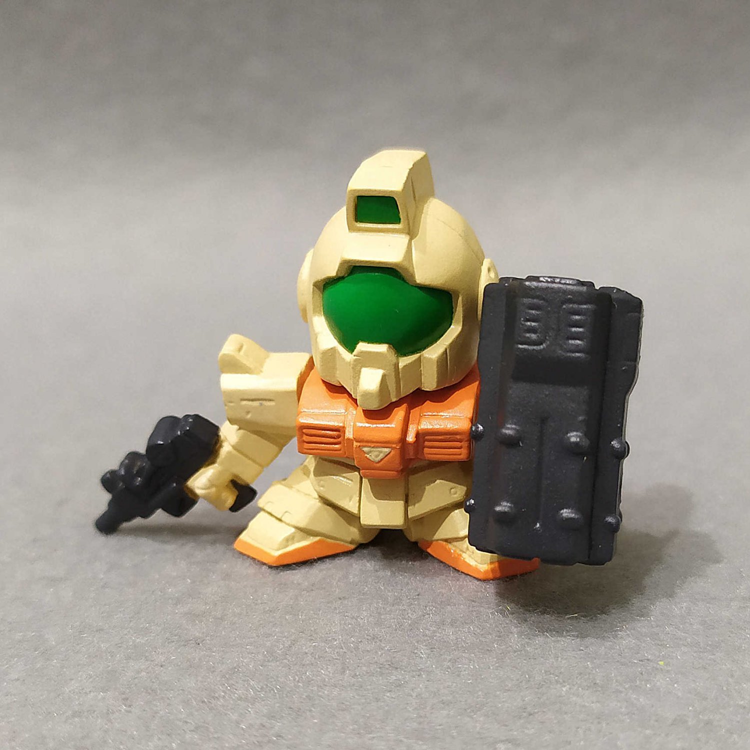 SD Gundam Full Color RGM-79(G) GM Ground Type Gashapon Figure Bandai