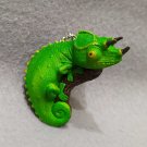 Jackson's Chameleon (Trioceros jacksonii) Mascot Ball Chain Figure Qualia