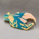 Rebirth of Mothra II Dagahra Rubber Keychain Showa Note