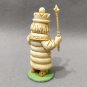 Alice's Tea Party 2" White King Alice in Wonderland Shokugan Figure Kaiyodo Horico