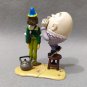 Alice in Dollland 2" Humpty Dumpty & Messenger Alice in Wonderland Shokugan Figures Furuta