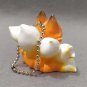 Tsubomi Kitsune Fox Daidaitsubomikko Nine Tails Ver Mascot Ball Chain Figure Qualia