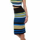 Sahara Stripe skirt set small