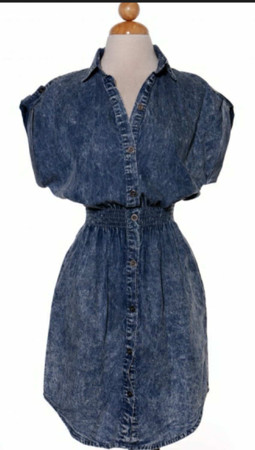 Ariel Denim Dress small