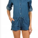 Hayden Denim Romper Large