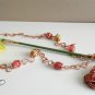 Wire Wrapped Jewelry, Wire Wrapped Necklace,Handmade Wire Wrapped Necklace, Wrapped agate pendant