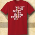 Arsenal London T-shirt 2014/2015 crossword