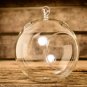 24pcs/lot 3" glass candle holders,hanging tealight holders for wedding candles,wedding supplies