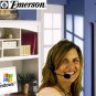 EMERSON HANDS FREE HEADSET W/ BOOM MICROPHONE