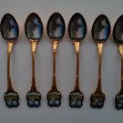 Set of vintage spoons of the USSR, Leningrad