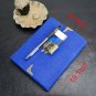 Royal Blue Journal with Vintage Key and Lock Personal Diary Organizer for Women
