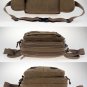 Vegan Canvas Hip Pack Waist Wallet Fanny Pack Trek Waist Bag Pack Belt Bum Bag