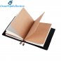 Genuine Black Leather Pocket Journal Diary Handmade Travel Note Pad to Write in