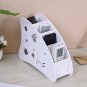 White Wooden Desk Shelf Remote Control Holder Phone Keys Candy Pen Organizer 1pc