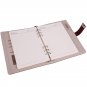 Red Retro Journal with Combination Password Lock Lined Paper Leather Cover A5