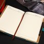 Writing Journal Blue Faux Leather Cover Lined Diary Magnetic Clasp Notebook