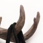 Wooden Antlers Wall Hook for Coats, Hats, Scarf - Deer Rack Decorative Idea