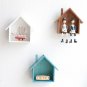 House Like Wooden Wall Shelf, Decorative Idea of Hanging Planter Storage Box,1pc