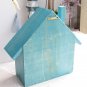 House Like Wooden Wall Shelf, Decorative Idea of Hanging Planter Storage Box,1pc