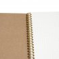 5 pcs A5 Dotted Grid Spiral Notebook Journal, Cardboard Soft Cover, 100 Pages