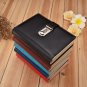 B6 Leather Cover Sprial Journal with Combination Lock Ruled Diary 1 Piece New