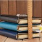 B6 Leather Cover Sprial Journal with Combination Lock Ruled Diary 1 Piece New