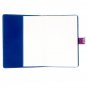 Password Lock Diary Notebook Medium A5 Leather Cover, Lined Page Journal, Purple