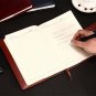 Password Code Lock Journal Leather Cover Lined Diary 5.8 x 8.6 inch 200 Pages