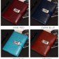 Password Code Lock Journal Leather Cover Lined Diary 5.8 x 8.6 inch 200 Pages