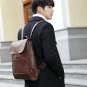 Faux Leather Backpack School Bag Bookbag Daypack 13L Small Every Day Back Pack