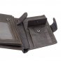 Men's Genuine Leather Bifold Wallet with Flip ID Safety Clip Cards Coin Pockets