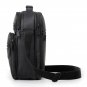 Men's Black Leather Shoulder Bag Handbag Purse Cross Body Organizer Multi Pocket