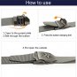 Mens outdoor Tactical Canvas Webbing Belt with Star Metal Buckle 47.2 inch Long