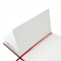 Red Dotted Grid Paper Notebook Faux Leather Hardcover Bullet dotted Journal A5 192 Page