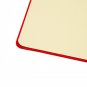 Red Dotted Grid Paper Notebook Faux Leather Hardcover Bullet dotted Journal A5 192 Page
