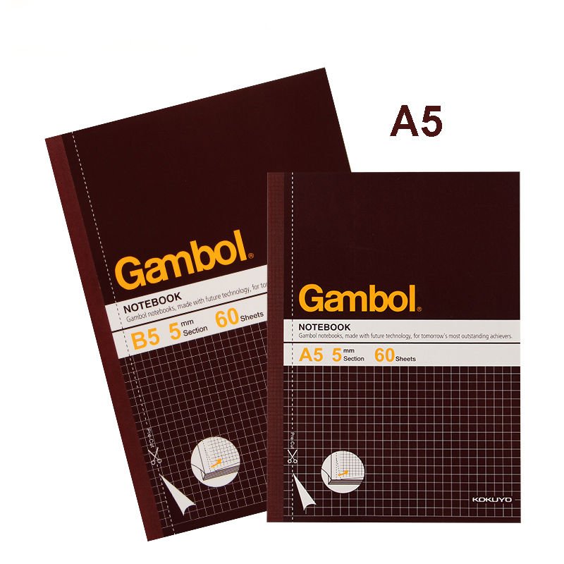 A5 Easy to Tear out Paper Notebook Grid Journal 60 Sheets 8.3 x 5.8