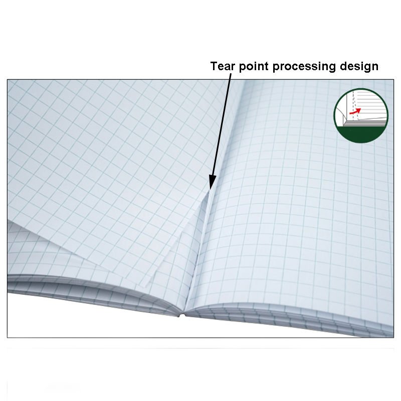 A5 Easy to Tear out Paper Notebook Grid Journal 60 Sheets 8.3 x 5.8