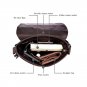 Men Genuine Leather Business Crossbody Bag Small To Work Bag Tablet Shoulder Bag