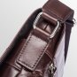 Men Genuine Leather Business Crossbody Bag Small To Work Bag Tablet Shoulder Bag
