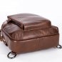 Genuine Leather Outdoor Shoulder Bag for Men Organized Chest Bag Casual Daypack