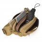 Men's Vegan Canvas Waist bag for Hiking Business Bum bag Fanny packs Chest Bag
