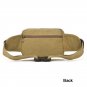 Men's Vegan Canvas Waist bag for Hiking Business Bum bag Fanny packs Chest Bag
