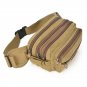 Men's Vegan Canvas Waist bag for Hiking Business Bum bag Fanny packs Chest Bag