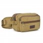 Men's Vegan Canvas Waist bag for Hiking Business Bum bag Fanny packs Chest Bag